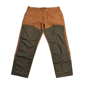 Vintage Browning Mens Canvas Brush Guard Hunting Pants 40/32  Brown/Green USA